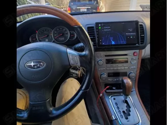Subaru Outback (2003-2009) Android car radio Apple CarPlay Top screen