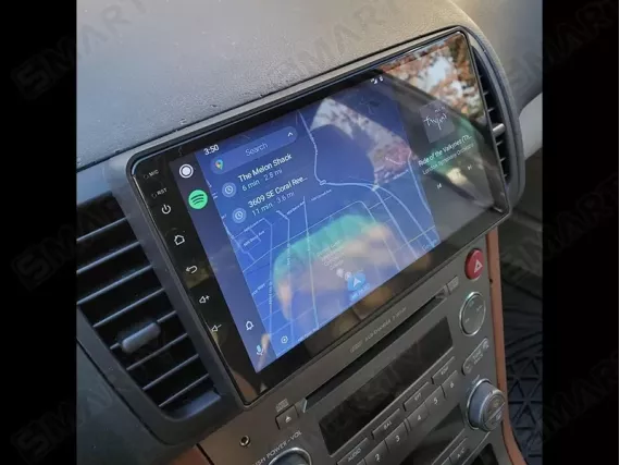 Subaru Legacy (2003-2009) Autorrádio Android Apple CarPlay - Top ecrã