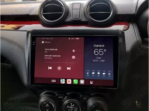Suzuki Swift (2017-2023) Samochodowy Android stereo Apple CarPlay