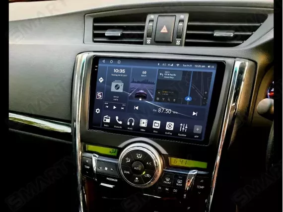 Toyota Mark X 2 installed Android Car Radio