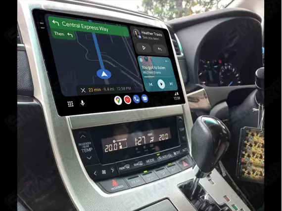 Toyota Alphard / Vellfire 2 Gen AH20 ( Android Autoradio Apple CarPlay