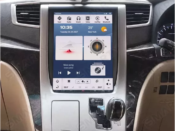 Toyota Alphard / Vellfire 2 (2008-2015)  Tesla Autoradio Android