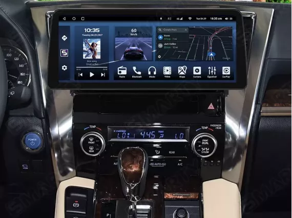 Toyota Alphard H30 (2015-2023) Android autoradio CarPlay - 12.3 inches