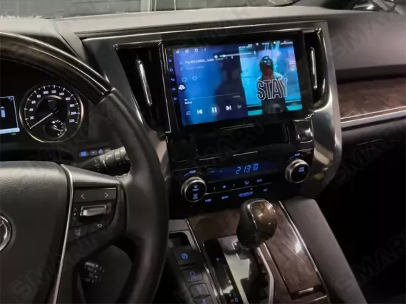 Toyota Alphard/Vellfire H30 (2015-2023) installed Android Car Radio