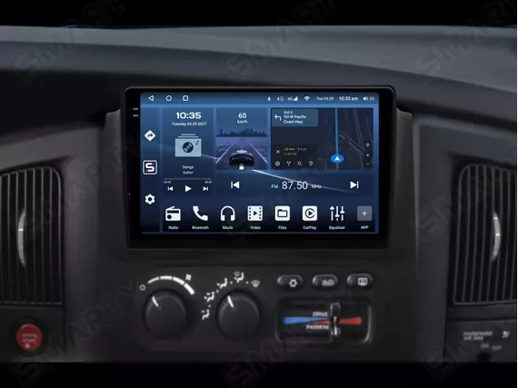 Dodge RAM 3 (2002-2004) Radio para coche Android Apple CarPlay