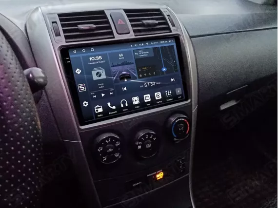 Toyota Corolla E140 (2007-2013) Android Autoradio - frame airflows