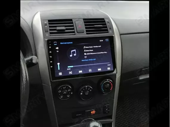 Toyota Corolla E140 (2007-2013) installed Android Car Radio