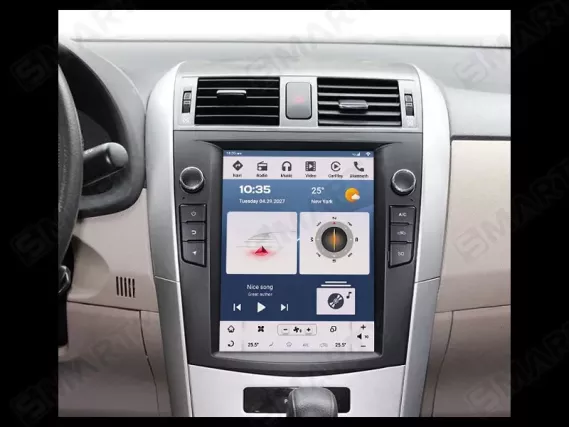 Toyota Corolla E140 (2007-2013) Tesla Autoradio Android