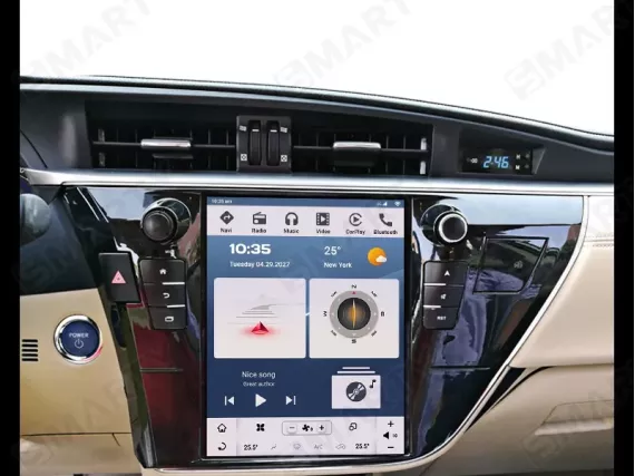 Toyota Corolla (2013-2016) Tesla Android car radio