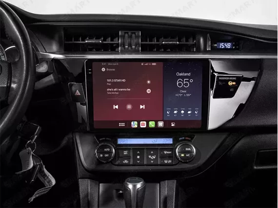 Toyota Corolla E170 installed Android Car Radio