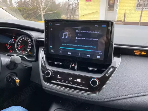 Toyota Corolla E210 (2018+) installed Android Car Radio