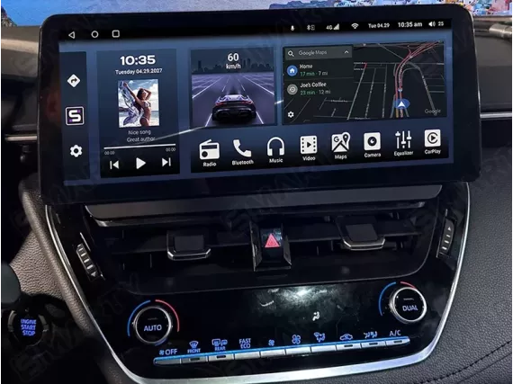 Toyota Corolla E210 (2018+) Android autoradio CarPlay - 12.3 inches