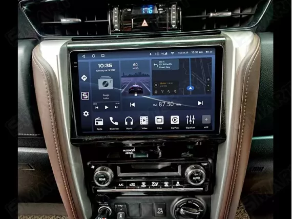 Toyota Fortuner 2 (2015-2023) Android Autoradio Apple CarPlay