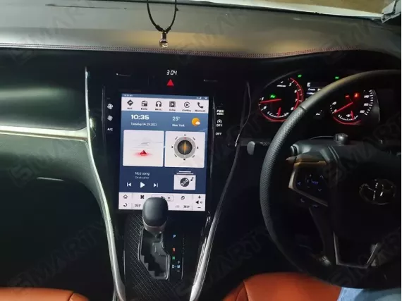 Магнитола для Toyota Harrier 3 XU60 (2013-2020) Тесла Андроид CarPlay