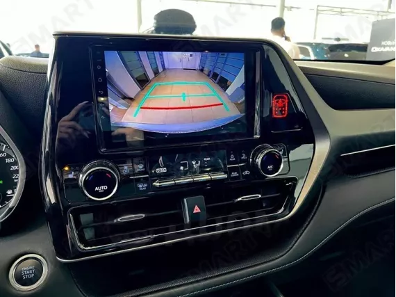 Toyota Highlander XU70 (2019+) installed Android Car Radio