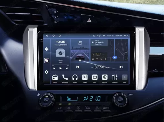 Toyota Innova installed Android Car Radio