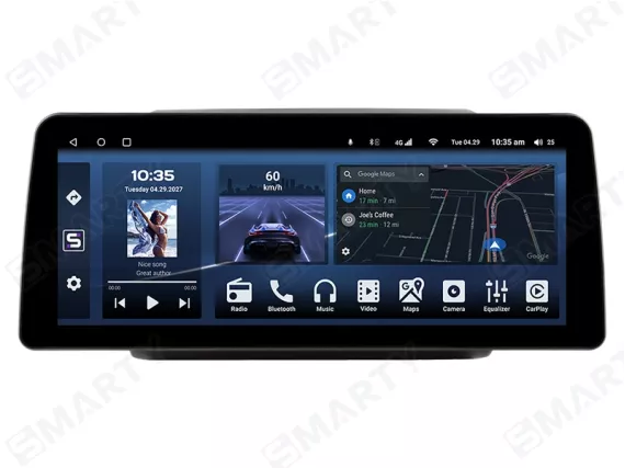 Toyota LC Prado 150 (2013-2017) Android car radio CarPlay - 12.3 inch