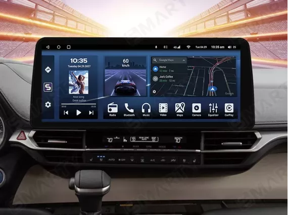 Toyota Sienna 4 XL40 (2020+) Autorrádio Android CarPlay - 12.3 inches