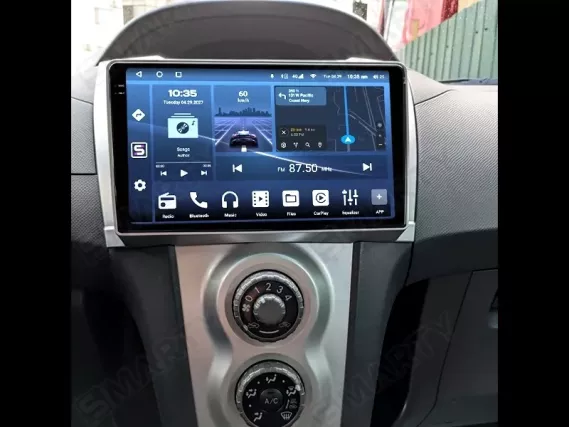 Toyota Yaris XP90 (2005-2013) Samochodowy Android stereo Apple CarPlay