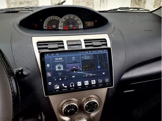 Toyota Yaris / Vios Sedan XP90 (2005-2013) Radio para coche Android - CarPlay