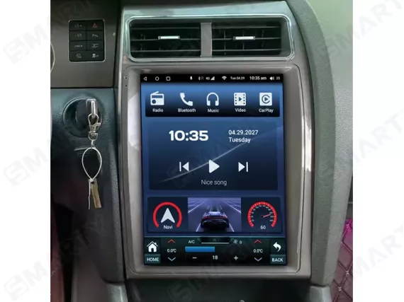 Магнитола для Audi Q7 4L (2005-2015) Тесла Андроид CarPlay