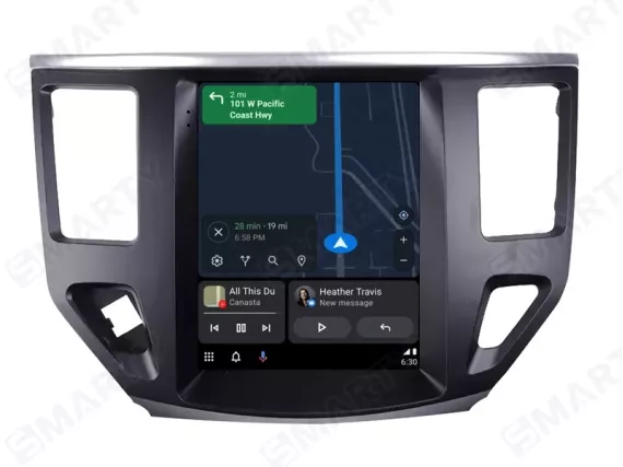 Nissan Pathfinder 4 Gen R52 (2012-2021) Tesla Radio para coche Android