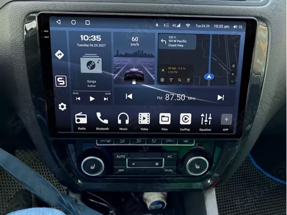 VW Jetta/Bora (2010-2018) Radio para coche Android Apple CarPlay