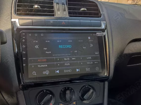 Volkswagen Polo installed Android Car Radio