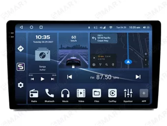 10.1-inches universal Android car radio with 2 DIN mount Apple CarPlay