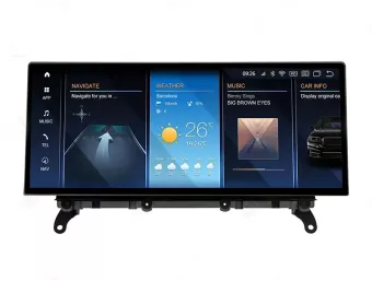 BMW X3 F25/X4 F26 (2010-2018) Android Autoradio Apple CarPlay