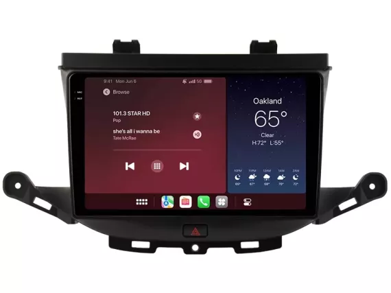 Opel Astra K (2015-2021) Samochodowy Android stereo Apple CarPlay