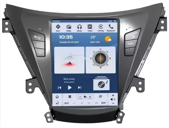 Hyundai Elantra (2010-2015) Tesla Android Autoradio
