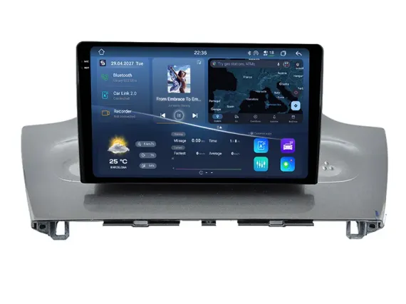 Toyota IQ / Scion iQ (2008-2016) Autorrádio Android Apple CarPlay