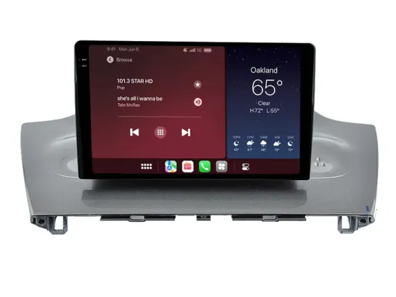 Toyota IQ / Scion iQ (2008-2016) Autorrádio Android Apple CarPlay