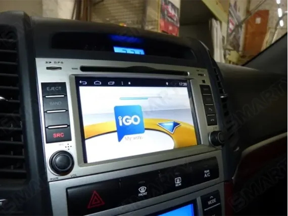 Hyundai Santa Fe 2 (2006-2012) Radio para coche Android - OEM estilo