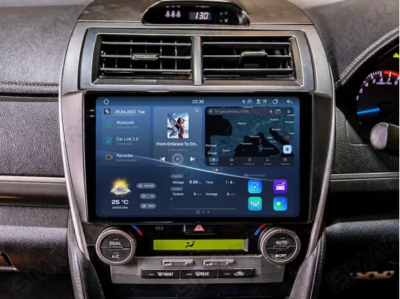 Toyota Camry USA XV50 (2011-2014) Samochodowy Android stereo Apple CarPlay