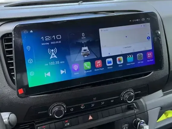 Магнитола для Peugeot Expert 3(2016+) - 12.3 дюйма Андроид CarPlay