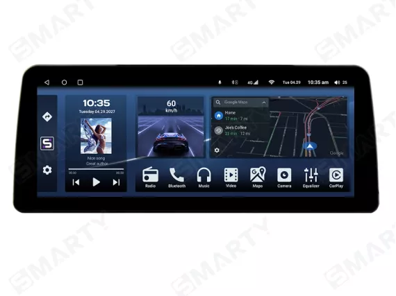 Toyota Hiace (2004-2021) Android car radio CarPlay - 12.3 inches