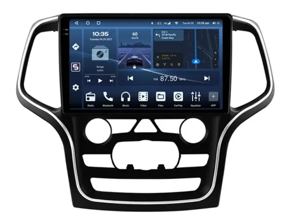 Jeep Grand Cherokee (2014+) Android Autoradio Apple CarPlay