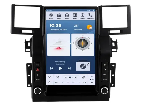 Land Rover Range Rover Sport (2005-2009) Tesla Android car radio