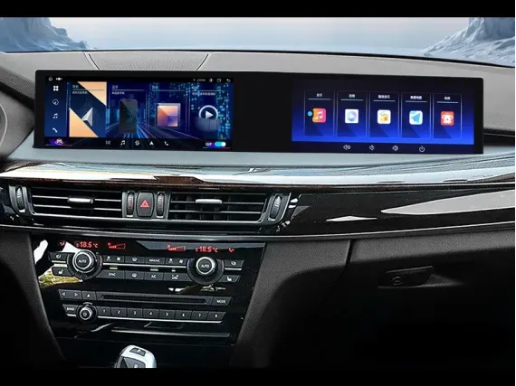 BMW X5/X6 E71 2007-2014 Android Autoradio Apple CarPlay 10.25+10.25