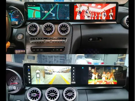 Mercedes C-Class W205 (2014-2021) 12.3''+12.3'' Apple CarPlay