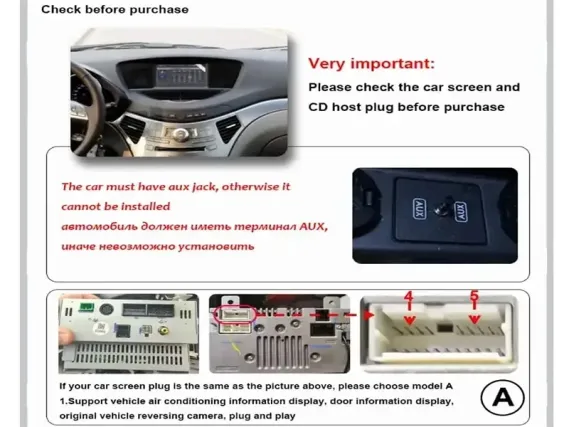 Subaru Tribeca (2005-2014) Android car radio Apple CarPlay