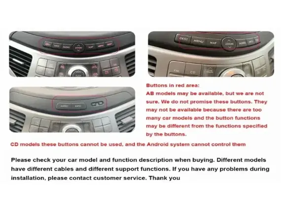 Subaru Tribeca (2005-2014) Android car radio Apple CarPlay