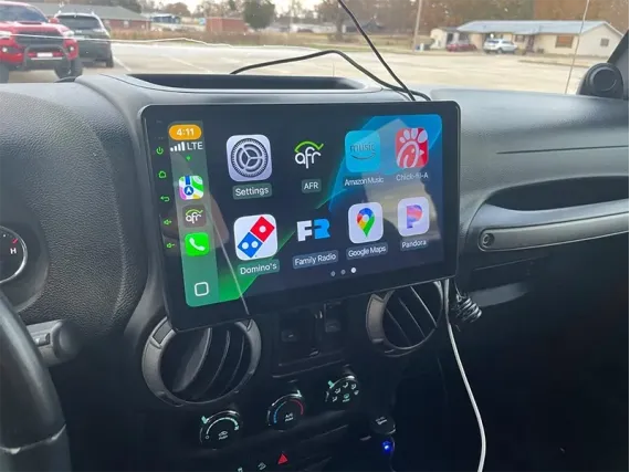 Jeep Wrangler (2010-2017) 10-inch Android car radio Apple CarPlay