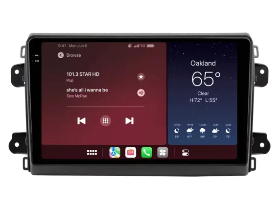 Fiat Ducato (2021-2023) Android autoradio Apple CarPlay
