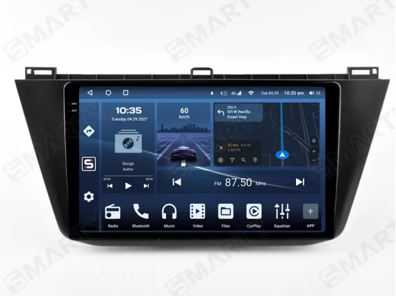 Магнитола для Volkswagen Tiguan (2016-2023) Андроид CarPlay