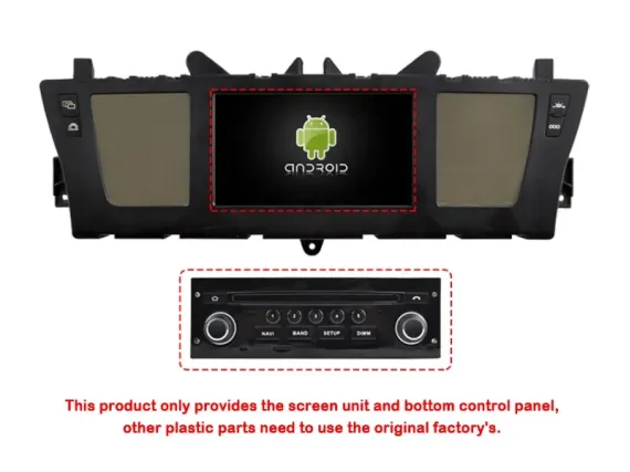 Citroen C4 Picasso Gen 1 (2006-2013) Android car radio - OEM style