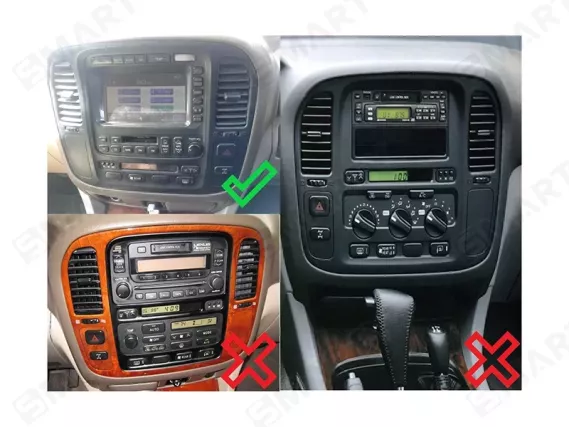 Lexus LX 470 (1998-2003) Android car radio - OEM Style