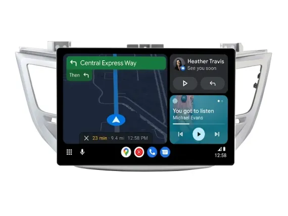 Hyundai Tucson 3 TL 2015-2018 Autoradio Android Apple CarPlay 12.5"